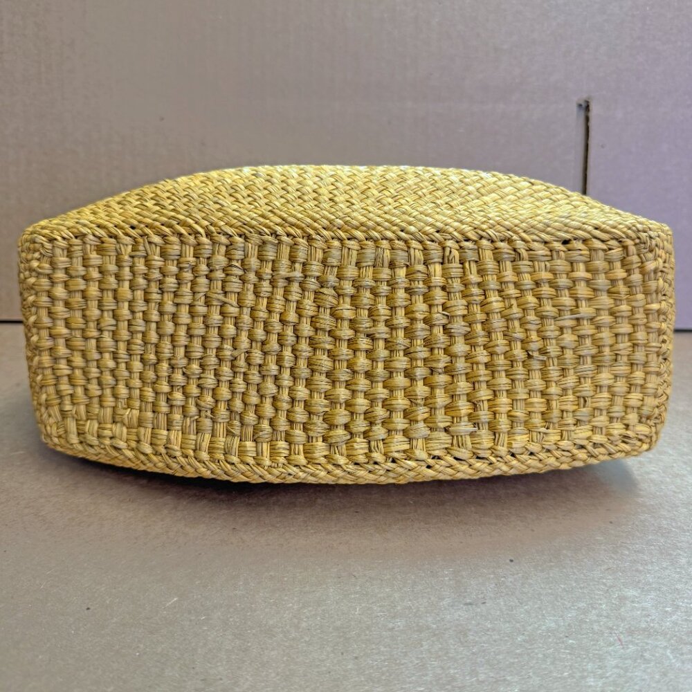 Themoire Tia Degrade Straw Crossbody Bag - Natural - Picture 8 of 10
